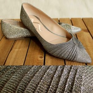 Nina 8 Shoe Silver Twist Sparkle Kielyn Holiday
